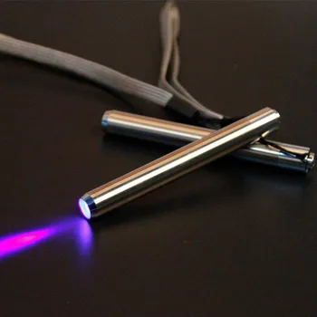 Nešiojamų Uv Žibintuvėlis Mini Pocket Led Lempos, UV Žibintuvėlis ultravioletinės Šviesos Žymeklis Tikrintuvas Kovos su klastojimu Nustatymo
