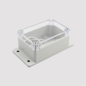 100*68*50mm Aišku, Padengti Plastiko Dėžutė IP65 vandeniui ABS gaubtas Skaidrus vandeniui dėžės perjungti kontrolės atveju abs dėžutę