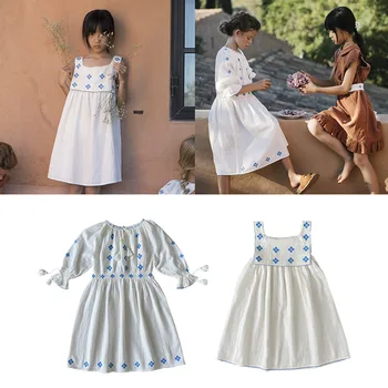 21 Presale balandžio 25 Vasaros ins naujasis prancūzijos sielovados stiliaus mažų šviežių merginos berankovis suknelė Cottonlinen audinys minkštas suknelė