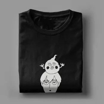 Vyrai Shigeo Ir Reigen Su Dimple Mob Psicho 100 T Shirts Anime Medvilnės Drabužius Juokinga Trumpas Rankovės Tees Spausdinti Marškinėliai