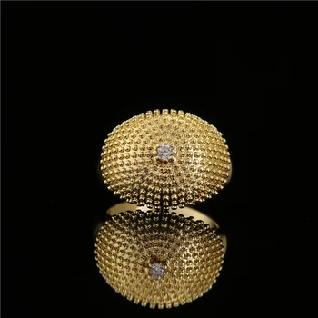 Derliaus Boho Stiliaus Aukso Spalvos, Geometriniai Žiedas Moterims Pareiškimą, Šaliai, Papuošalai AAA+ CZ Moterų Piršto Žiedą Dropshipping