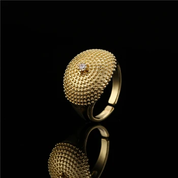Derliaus Boho Stiliaus Aukso Spalvos, Geometriniai Žiedas Moterims Pareiškimą, Šaliai, Papuošalai AAA+ CZ Moterų Piršto Žiedą Dropshipping