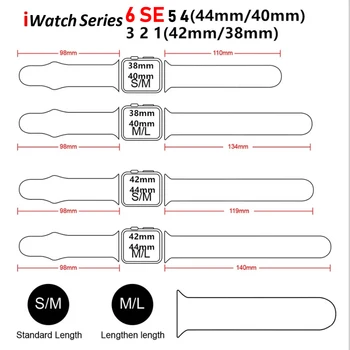 Silikono Dirželis apple watch band 44mm iwatch juosta 42mm 40mm 38mm apyrankė diržo apyrankę correa apple žiūrėti 6 SE 5 4 3 2