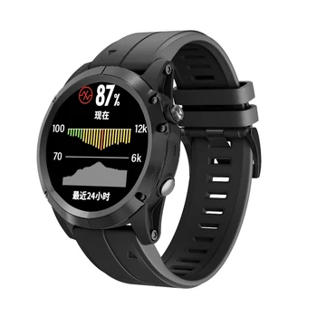 Smart Watch Band Dirželiai Garmin Fenix 6X 6XPro 5X 5 Plius 3 3HR Pirmtakas 935 945 Greito Atleidimo Dirželis su Silikono Apyrankė