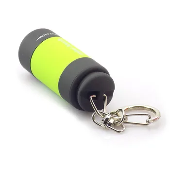 5vnt Įkraunamas mini Žibintuvėlis led USB Fakelas Penlight keychain 