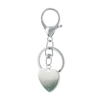 TAFREE Aukštos Kokybės Metalo Širdies Formos Stiklo JW.ORG Pakabukai Keychain Pagrindinių Maišelį Pakabukas 