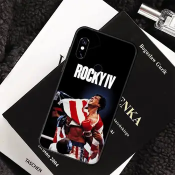 Rocky Balboa Telefoną Atveju Xiaomi Redmi 4x 5 plius 6A, 7, 7A 8 mi8 8lite 9 pastaba 4 5 7 8 pro