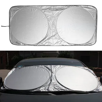 Automobilių Saulė Pavėsyje, Aukštos kokybės Priekinis Galinis Stiklas Automobilio Langą, Sulankstomas Atspalvį Shield Padengti Skydelis UV Blokuoti