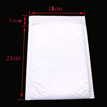 Biuro Reikmenys, Popieriaus (18 * 23cm + 3,5 cm) 10 Vnt / Balta Voko Popieriaus Burbulas Maišelį Putų Susidūrimo Pašto Pristatymo Krepšys