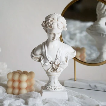 Klasikinis graikų Venera Krūtinė Statula Gipso Skulptūros, Statulėlės, Namų Dekoro Dervos Amatų už Eskizas Praktikos Menininkas