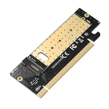 M. 2 NVMe SSD NGFF, KAD PCIE 3.0 X16 X4 Adapteris Klavišą M Sąsaja Plėtimosi Kortelės Palaikymas 2230 iki 2280 SSD