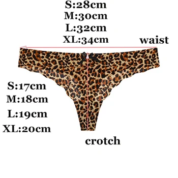 CHAOZHU Bikini Dirželius Ledo Šilko Vienas Gabalas Besiūliai Apatiniai Moterims, Leopardas spausdinimui Ins Plonas, moteriškas apatinis Trikotažas, Kelnaitės Moterų Šortai, 8 Spalvos
