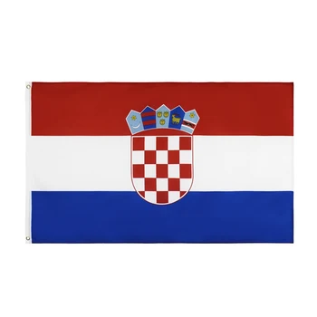 90x150 cm įgaliotinis, hrv) Kroatija kroatijos Vėliava apdaila
