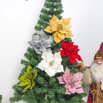 Dirbtinių Gėlių Lapai Kalėdų Medžio Šaką Kieta Spalva Vestuves Apdailos Gražus ieško Dirbtinių Gėlių