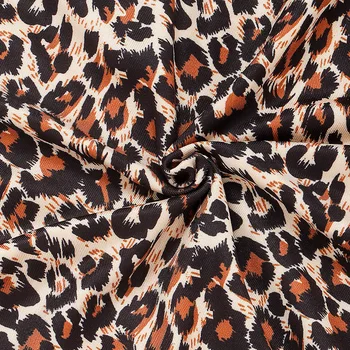 Humoro Lokys Mergaičių Drabužiai Nustatyti Rudenį Atsitiktinis Leopardas Spausdinti ilgomis Rankovėmis Marškinėliai, Krepšys Klubo Odinis Sijonas 2vnt Bamblys Drabužiai