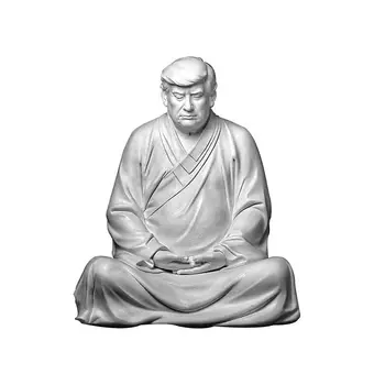 Papuošalų Budos Statula Koziris Donald Trump, Kad Jūsų Verslo Didžiosios Vėl Papuošalai Dong (Žinau, Kad Visi) Buda Vakarų