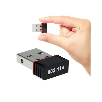 MT7601 Mini USB Wifi Adapteris 802.11 n/g/b Wi Fi Antena 150Mbps Wireless LAN Tinklo plokštė Išorinį USB Wifi For Desktop Laptop