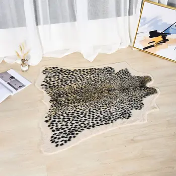 Naujas Leopard imitacija gyvūnų odos kilimo imitacija tigras, odos neslidus kilimėlis kambarį miegamojo sofa-lova, žurnalinis staliukas, apdailos kilimėlis