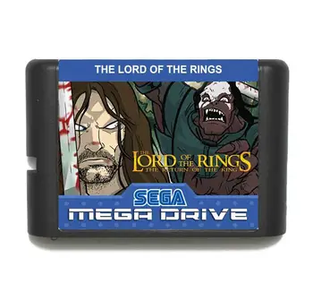 Viešpats Rings16 tiek MD Žaidimo Kortelės Su Mažmeninės Langelyje Sega Megadrive/Genesis