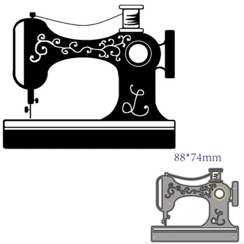 Metalo Pjovimo Miršta Cut Pelėsių Siuvimo mašina Apdailos užrašų knygelė Popieriaus Amatų Peilis Formos Ašmenys Punch Trafaretai