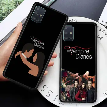 Vampyro Dienoraščiai Soft Case for Samsung Galaxy A51 A71 A21s A11 A21 A31 A41 A42 A01 A91 5G Galinį Telefono Dangtelį Coque 