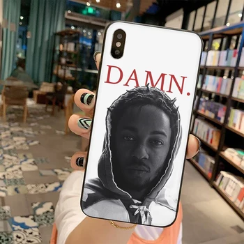 Kendrick Lamar Silikoninis Telefono dėklas, skirtas iphone 5 5S SE 2020 6 6s 7 8 plus X XR XS 11 12 Pro Max 12 Mini