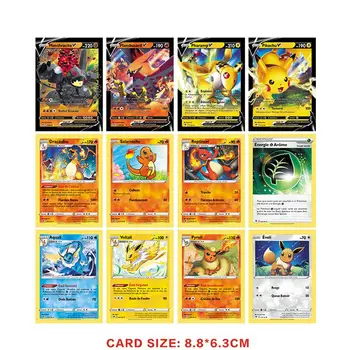360Pcs/Box Pokemon Kortas Naujausias GX EX Kardas&Shield Sun&Moon anglų Trading Card Šviečia Žaidimo Versijos 36 Pak Žaislų Kolekcija