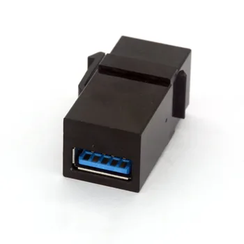 USB 3.0 Keystone Jack Įdėklai, USB Adapterius Kabelis sąsaja Jungtis Moteris Female Jungtis Išplėtimo