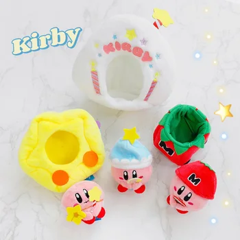 Japonijos Ins Mielas Kawaii Kirby Animacinių filmų Scenos Skausmas Krepšys, Star Stick Pliušinis Lėlės Pakabukas Vaikų Žaislai, Gimtadienio, Kalėdų Dovana