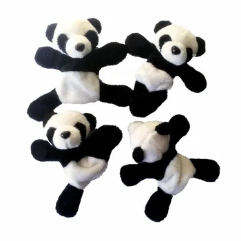 1pc Mielas Minkštas Pliušinis Panda Šaldytuvas Magnetas Šaldytuvas Lipdukas Karikatūros Decal Dovana Suvenyras Namų Dekoro, Virtuvės Reikmenys