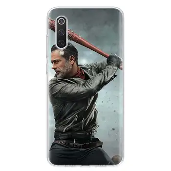 Negan Walking Dead Silikono Minkštas Telefoną Atveju Xiaomi 10 Pastaba Mi 11 9 8 CC9 5X 6X A1 A2 A3 F1 X3 F2 F3 Pro Lite + Shell Coque