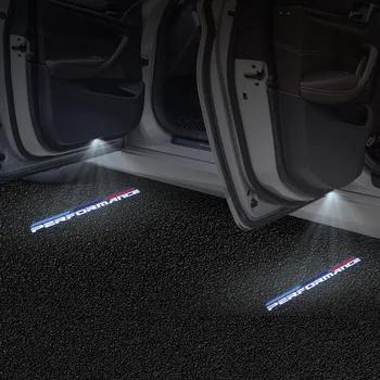 4X LED Projektorius Logotipas Lempos Automobilių Durų Įspėjamoji Lemputė BMW E90 E60 F30 F10 F20 X5 E70 