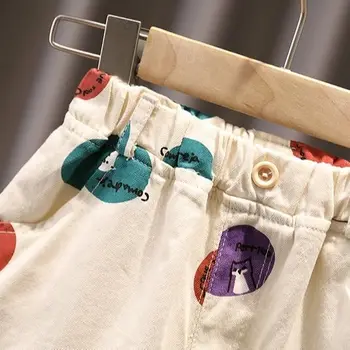 Kūdikių animacinių filmų polka dot šortai korėjos versija kūdikių karšto pants 2021 naujas vasaros berniukų ir mergaičių mados P4308
