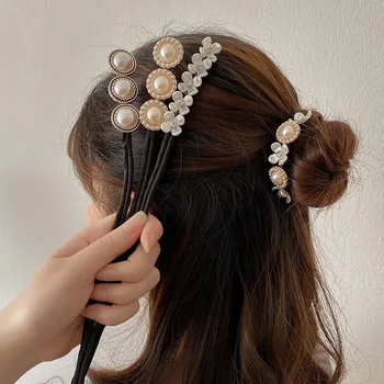 Haimeikang Moterų Elastinga, plaukai surišti į uodegą Plaukų Įrankiai Merginos prancūzijos 