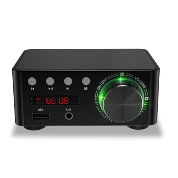 Stereo Amplificador Namų Kino USB TF Card Player 