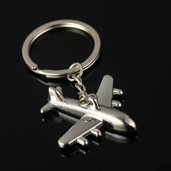 Cool Automobiliai Keychain Mažas Lėktuvas Multi-funkcija Prabangus Nerūdijančio plieno Klavišą Atveju Automobilio Stiliaus Ornamentu Priedai
