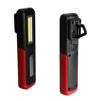 5W COB LED Žibintuvėlis Darbo Inspekcijos Žibintuvėlis Šviesos Lauko Patogu, Nešiojamų Žibintų USB Įkrovimo Kabo Lempa, Magnetas, Kablys