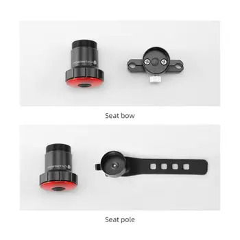 7 režimai Dviračių Automatinio šviesos Protingas Stabdžių Lempų USB Įkrovimo Kelių Kalnų Dviračių Lempos Naktį Jojimo, Tai Perspėjimas