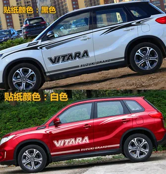 Automobilių lipdukai Suzuki VITARA kėbulo išvaizda mados lipdukai VITARA asmeninį užsakymą off-road dekoratyviniai lipdukai