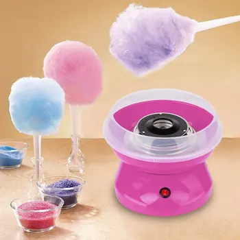Vaikų Mini Namų Cotton Candy Mašina Praktinių Elektros Išskirtinį Cotton Candy Mašina Išgalvotas Dovanų