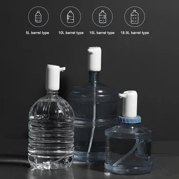 Praktinius Vandens Butelis Siurblys USB Įkrovimo Touch tipo Šoninis Jungiklis Vandens, Elektros, Vandens Dozatorius, Namų Virtuvė