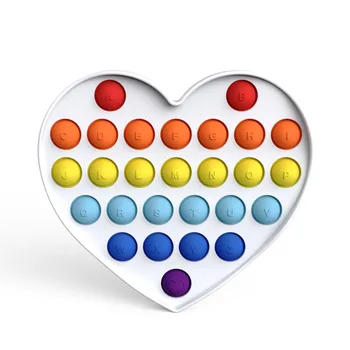 Naujas Fidget Žaislai Reliver Streso Rainbow Push Burbulas Antistress Žaislai Suaugusių Vaikų Jutimo Žaislas Atleisti Autizmas