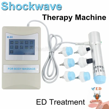 Shockwave Terapijos Aparatas ED Gydymo Nešiojamų Body Massager Elektromagnetinio Extracorporeal smūginės Bangos Terapijos Įranga.