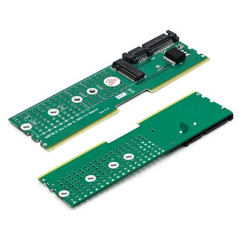 M. 2 NGFF B-Raktas SATA-Autobusų SSD su SATA3 Adapteris DDR Atminties Lizdas Plėtros Valdybos Pjesė Riser Card Bendradarbiavimą 2230 2242 2260 2280 M2 SSD