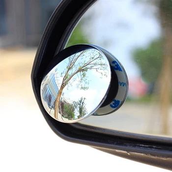 2vnt universaliųjų automobilių 360 laipsnių plataus kampo išgaubtas galinis šoninis vaizdas blind spot veidrodis
