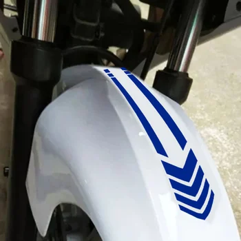Motociklo Sparno Lipdukai Motoroleris Pertvarkyti Lipdukai Dryžuotas Šviesą Atspindintys Lipdukai Dekoratyviniai Vandeniui Lipdukai, Saugos Juostos Įspėjimo