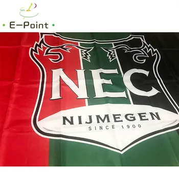 Nyderlandai NEC Nijmegen 3ft*5ft (90*150cm) Dydis Kalėdų Dekoracijas Namų Vėliavos Banne Dovanos