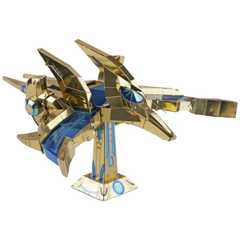 MU 3D Metalo Įspūdį Modelis Star Craft 2 Apgulties Bakas Terran Mūšio Kruizinių Thor 