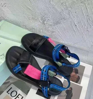 Prabanga sandalai moterims balti bateliai vyrai sandalias prekės Dizaineris aukštos kokybės chaussure femme sandalias mujer fifo dydis 35-44