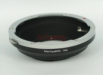 M645-AI Adapterio žiedas Mamiya 645 m645 Objektyvo su nikon d4 d5 d90 d300 d500 d600 D810 D700 D750 D5200 D7200 D3300 d7500 fotoaparatas